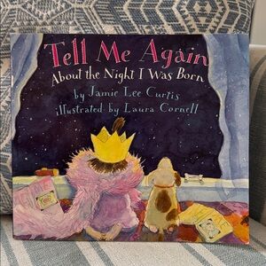 🌀2/$6🌀Tell Me Again About the Night I Was Born Book, softcover, 1996